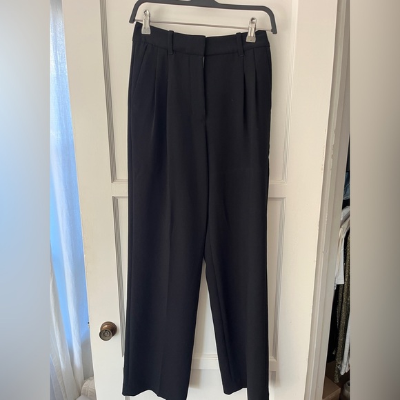 Wilfred Pants - Classic Black High-Waist Trousers